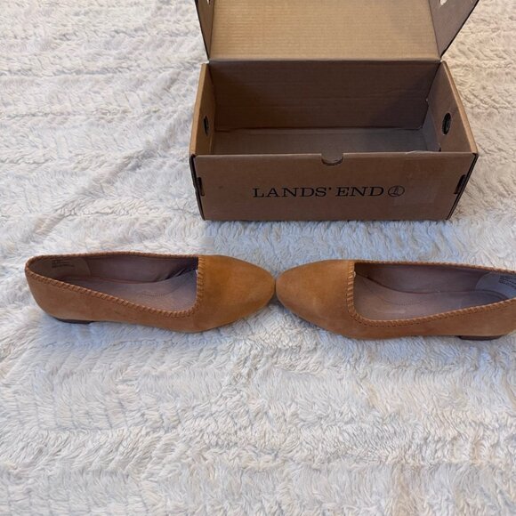 Velvet flat shoes - Picture 4 of 5